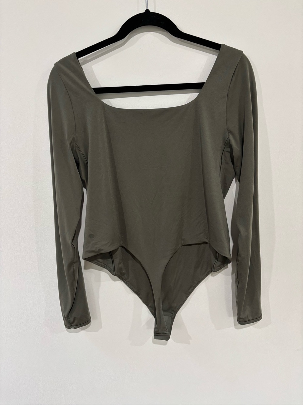 Lululemon Wundermost Ultra-Soft Nulu Square-Neck Long-Sleeve Bodysuit - Picture 2 of 4